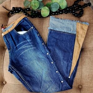 Too Hot Vintage Flare Bell Bottoms Jeans